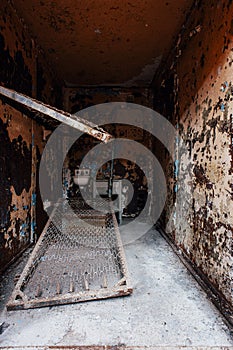 Derelict Cell - Abandoned Ohio State Reformatory Prison - Mansfield, Ohio