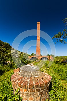 Derelict Cemaes Brickworks, Anglesey