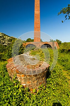 Derelict Cemaes Brickworks, Anglesey