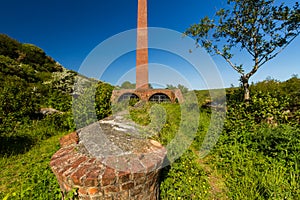 Derelict Cemaes Brickworks, Anglesey