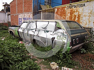 Derelict Chevrolet Impala Station Wagon