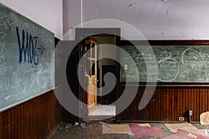 Derelict Classroom - Abandoned School - Pennsylvania