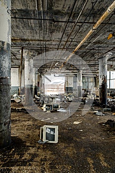 Derelict Computers - Abandoned Acme Factory - Cleveland, Ohio