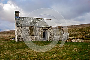 Derelict Cottage on Moors photo