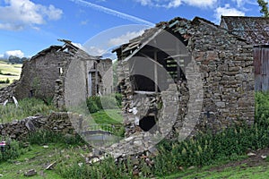 Derelict farm buildings