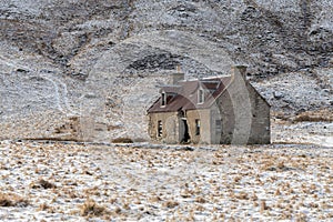 Derelict Farmhouse in the Scottish Highlands