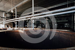 Derelict Fermenting Tanks - Abandoned Old Taylor Distillery - Kentucky