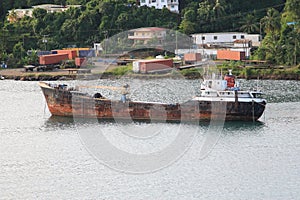 Derelict Freighter