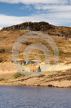 Derelict Highlands cottage