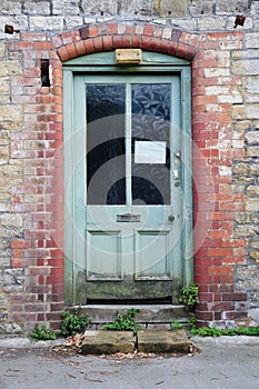 Derelict House Front Door photo