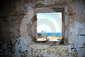 Derelict house by a lighthouse in Conil, Cadiz 6