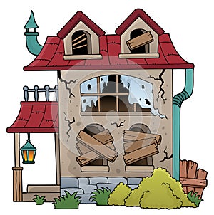 Derelict house theme image 1