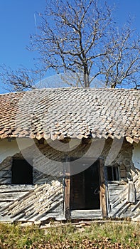 Derelict house in Transylvania photo