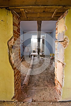 Derelict interior