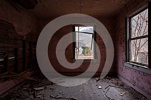 Derelict Interior - Abandoned House - Jewell Valley, Virginia