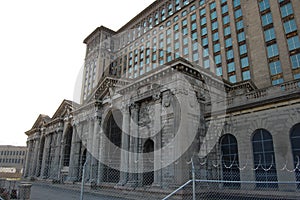 Derelict Michican Central Station Detroit Michigan USA