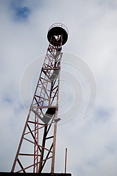 Derelict navigation tower
