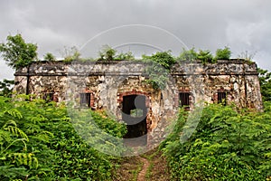 Derelict prison photo