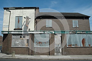 Derelict pub