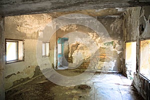 Derelict Sanatorium, Lost Place, Eleousa, Rhodes Island, Greece.