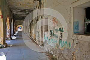 Derelict Sanatorium, Lost Place, Eleousa, Rhodes Island, Greece.