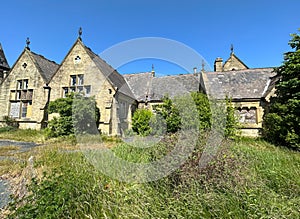 Derelict stone building in, Oakes, Huddersfield, UK