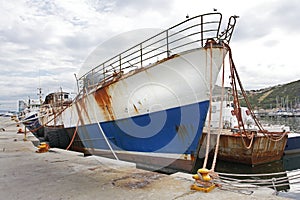 Derelict Trawler, Hout Bay photo