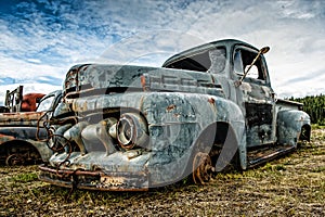 Derelict Truck from a bygone era in Alaska