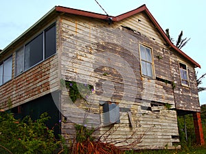 Derelict Wooden House