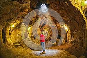 Derinkuyu cave underground city, Cappadocia