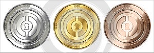 Dero DERO coin set.