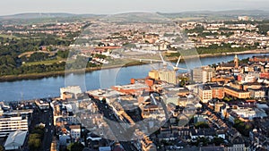 Derry/Londonderry from the air