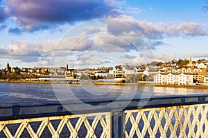 Derry panorama from Craigavon Bridge