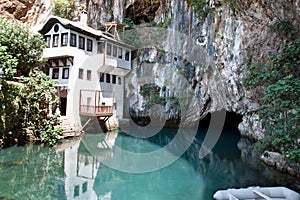 Dervish house in Blagaj Buna