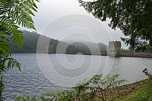 Derwent Reservoir, Upper Derwent Valley, Peak District National Park, Derbyshire, England