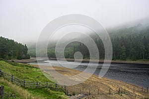 Derwent Reservoir, Upper Derwent Valley, Peak District National Park, Derbyshire, England