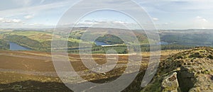 Derwent Valley from Win Hill, Derbyshire