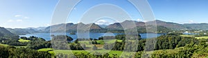 Derwent Water from Castlehead viewpoint