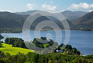 Derwent Water from Castlehead viewpoint