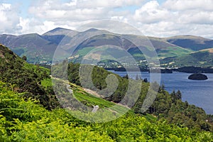 Derwent Water in The English Lake District