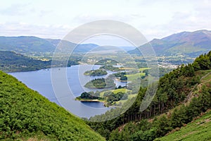 Derwent Water from Walla Crag