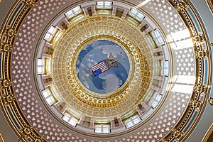 Des Moines, Iowa - inside State Capitol Building photo