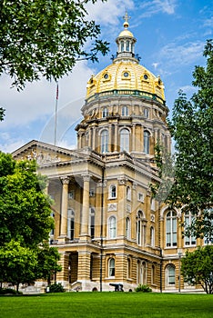 Des Moines Iowa State Capitol