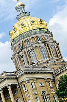 Des Moines Iowa State Capitol