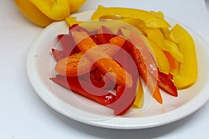 Des piments colorÃÂ©s pour vos repas photo