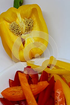 Des piments colorÃÂ©s pour vos repas photo