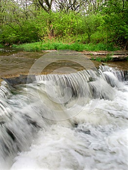 Des Plaines Conservation Area Waterfall