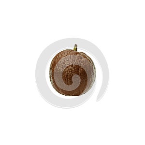 photo of cupuacu fruit on a white background