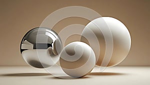 Abstract Spheres Composition