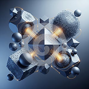 Abstract Digital Data Flow and Interconnection